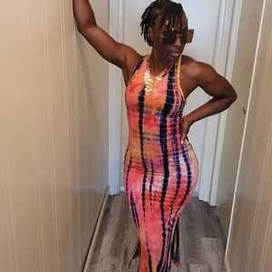 Check The Mirror Maxi Dress